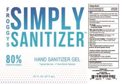 Simply Sanitizer Gel Ii (Simply Gel Rtu 16)